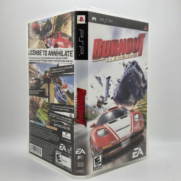 Burnout Legends Sony PSP 2005 Great Condition Tested and Working - Picture 8 of 8